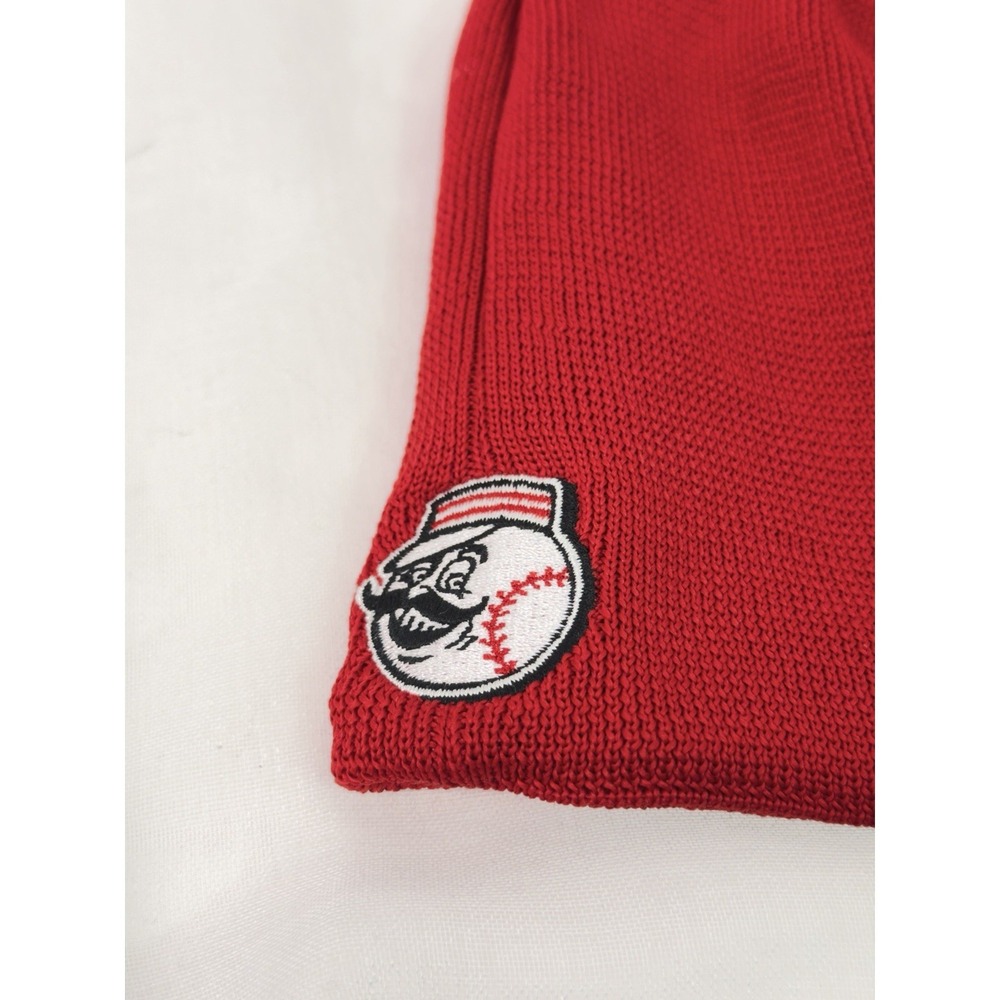 Cincinnati Reds Beanie Hat New Era Authentic Collection Red MLB OSFM Knit Cap Nw - Picture 3 of 9